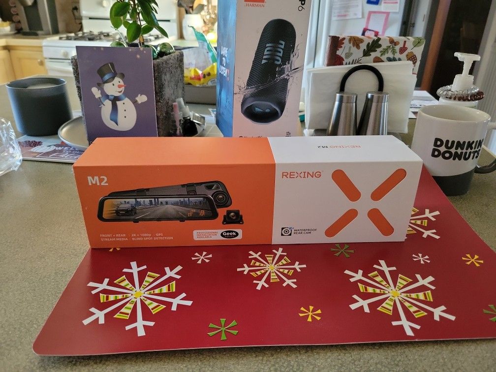 Rexing M2 Front And Rear View Mirror 