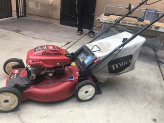 Toro Front wheel self propelled lawnmower