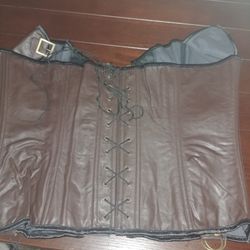 Leather Type Corset