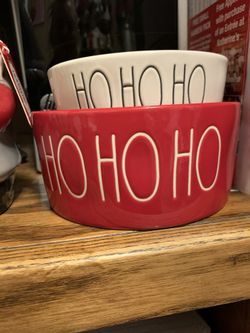 Rae Dunn ho ho bowl set of two