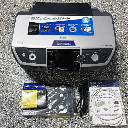 Epson Stylus Photo R380 Ultra High Definition Digital Inkjet Printer