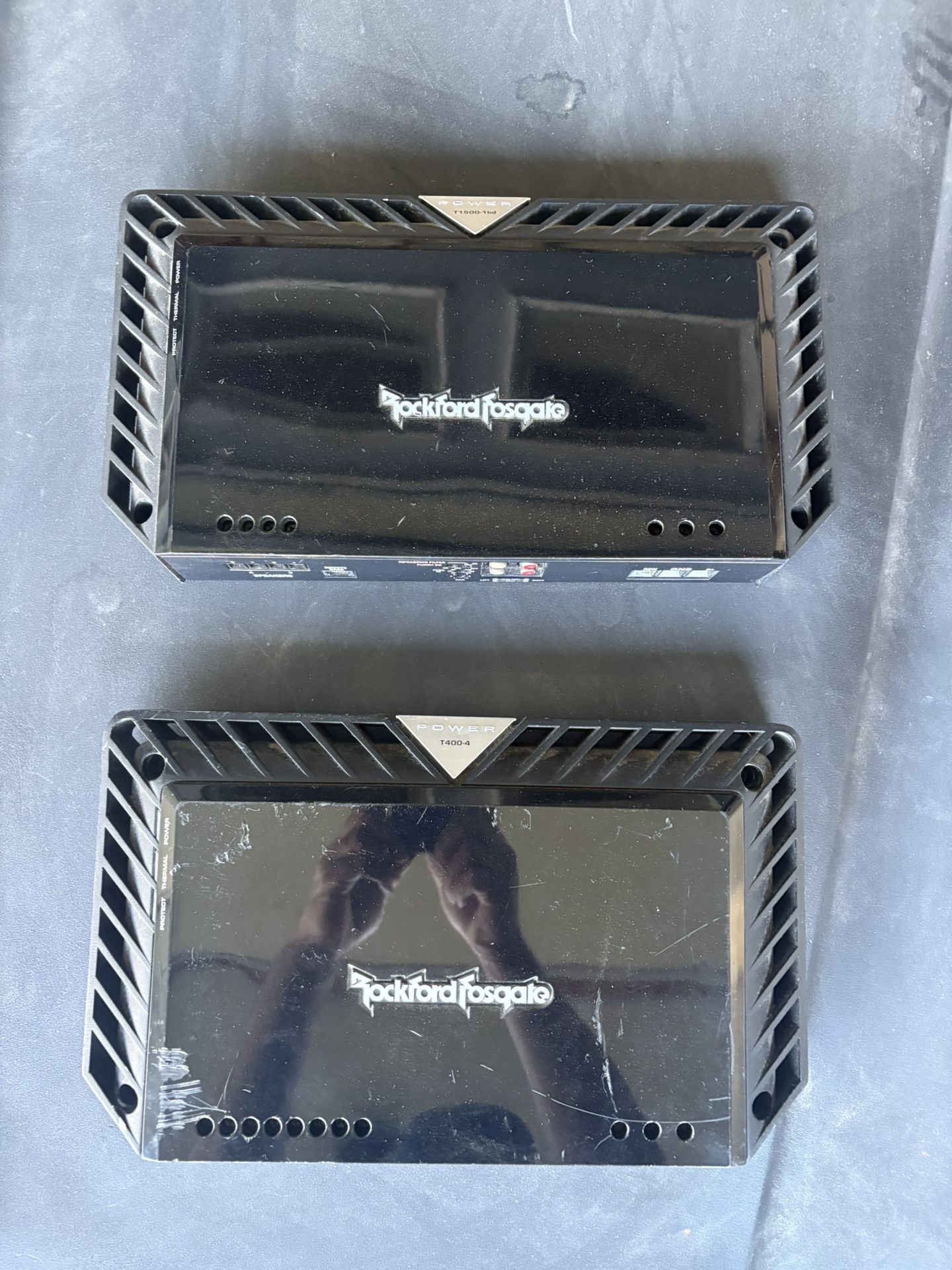 Fosgate T1500-1BD & T400-4 AMPs
