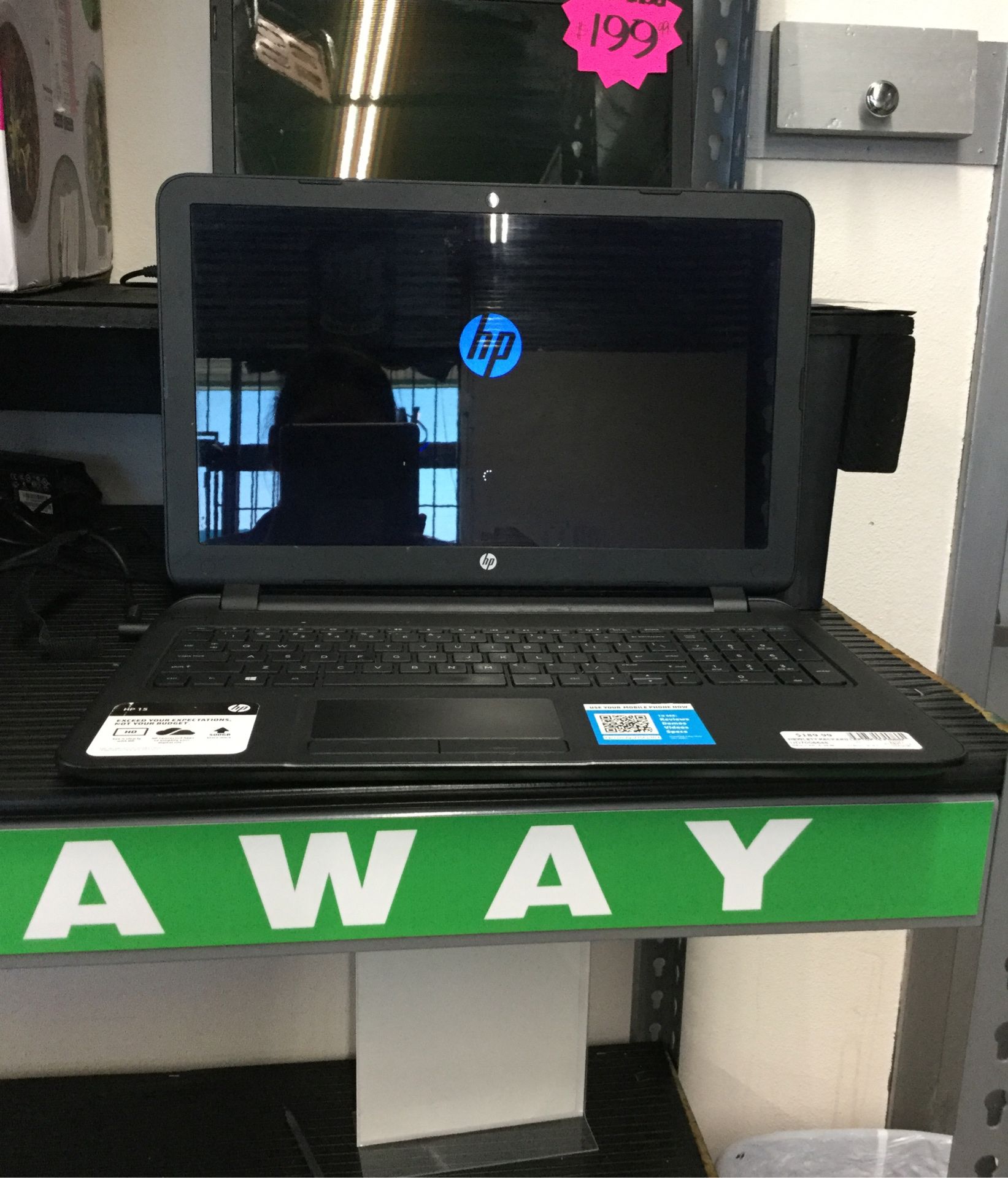 HP Laptop with Charger