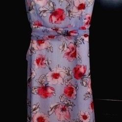 Sandra Darren Floral Dress