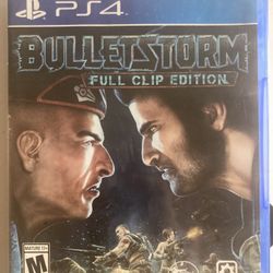 Bulletstorm Full Clip Edition PS4 Video Game PlayStation 