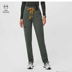 Figs Yola Scrub Pants Moss