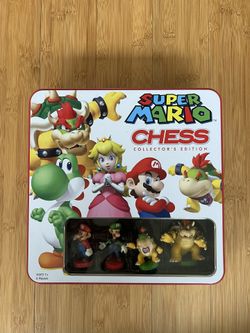 Super Mario Chess Collector’s Edition Board Game 