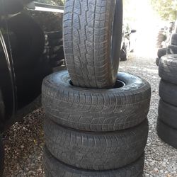 TIRES   (265 /75R16)  Set 4 Tires