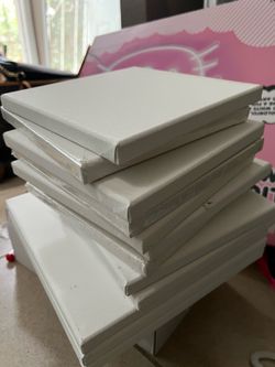 Paint canvases