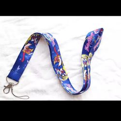 Sailor Moon Blue - Lanyard Keychain USB Holder