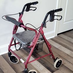 Red Junior Rollator