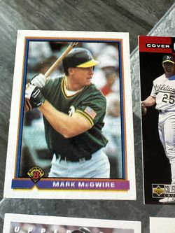 MARK MCGWIRE MLB Baseball Lot Of (4) Cards Oakland A's St Louis Cardinals  Cards for Sale in Irvine, CA - OfferUp