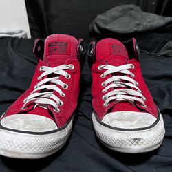 Converse All Stars Red/Black size 9.5M