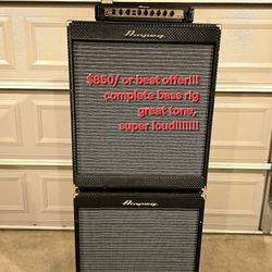 Ampeg Complete Bass Rig!!!!