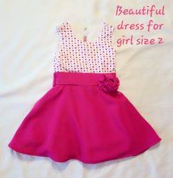 beautiful dresses of girls, handmade, size 2.