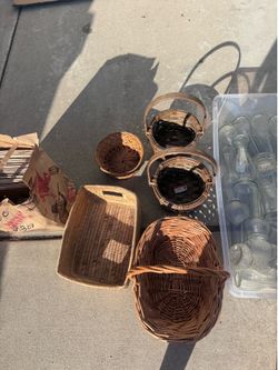 VASES AND BASKETS