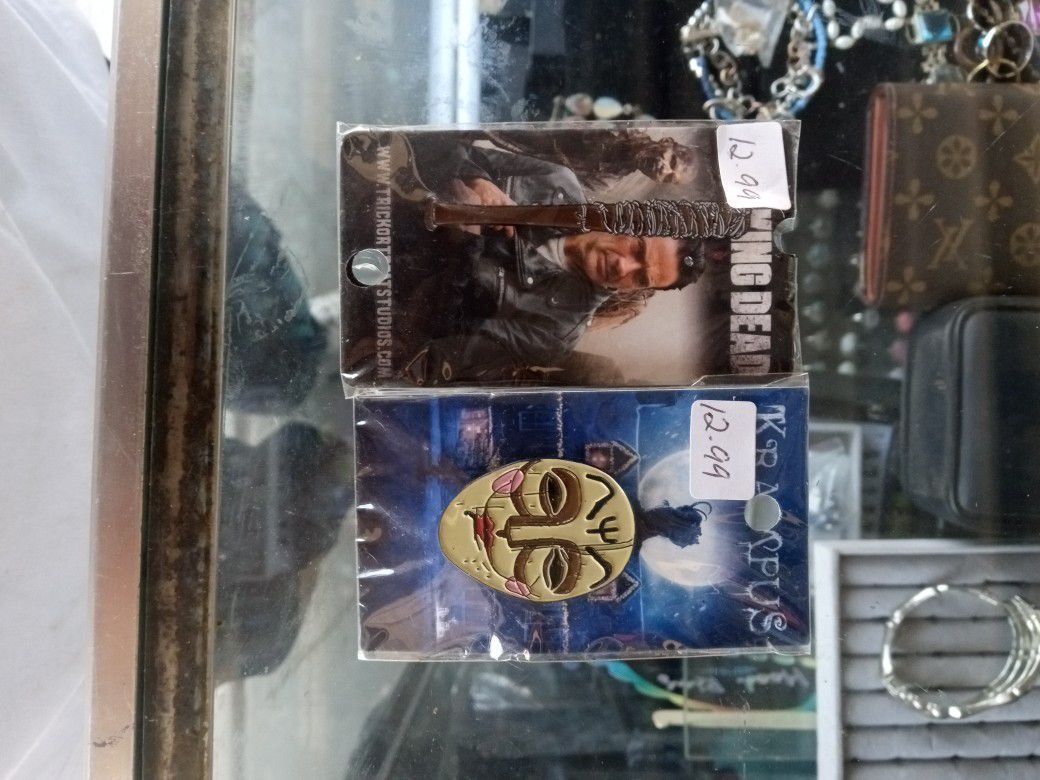Walking Dead & Krampis Pin