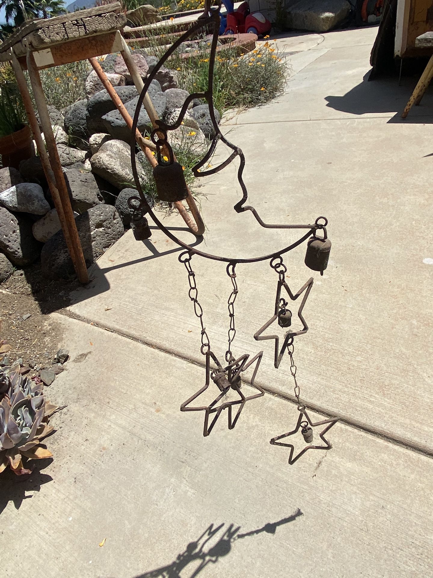 Moon And Stars Wind Chime 