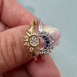 Sun And Moon Rings