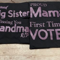 First Time Voter Group Shirts 