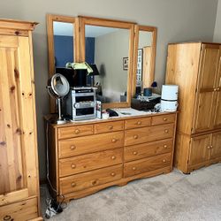 Free Dresser and Two Cabinets