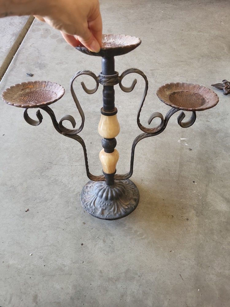 Heavy Metal Candle Holder