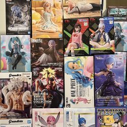 Tons Of Anime Figures! 
