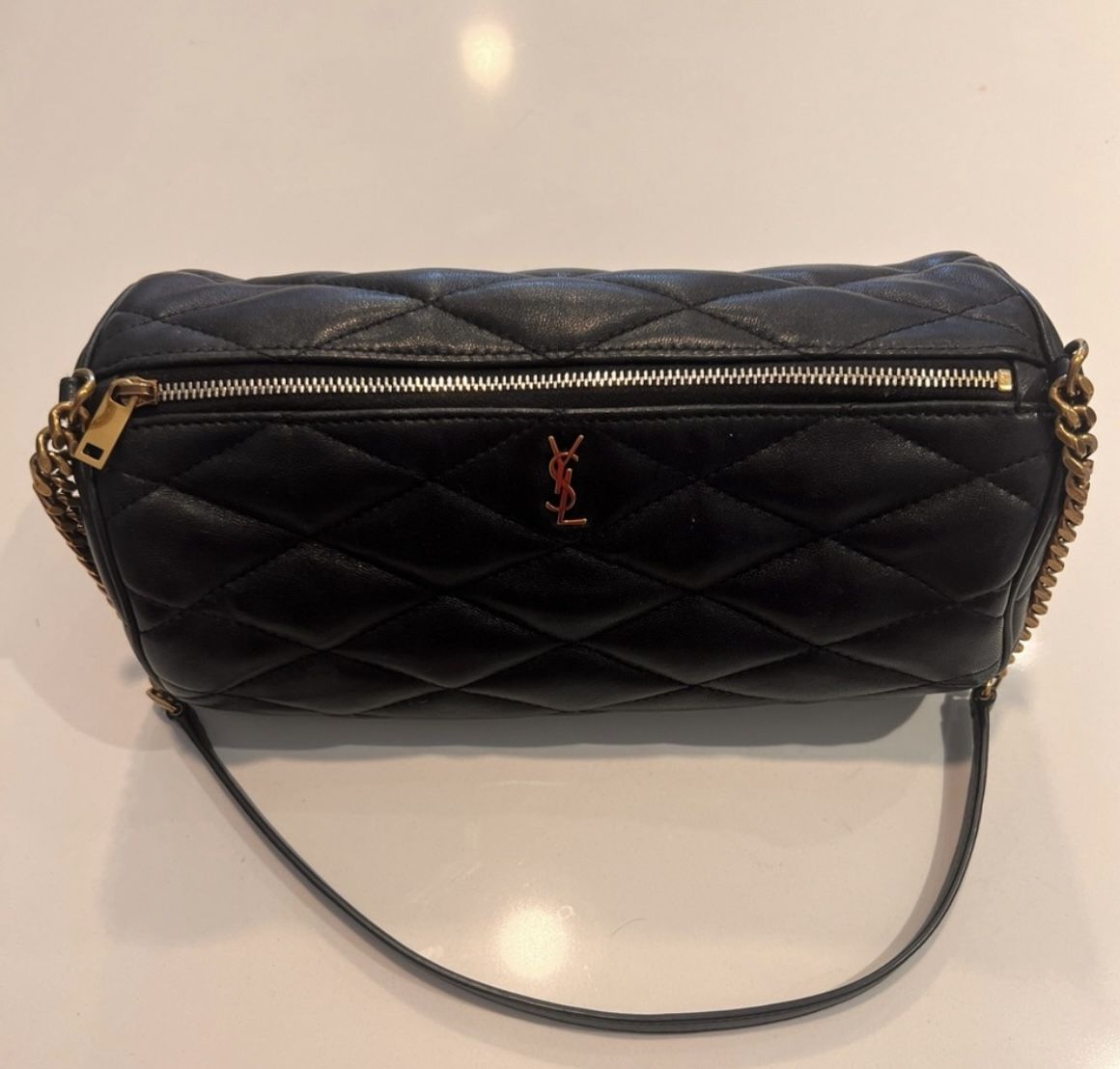 Saint Laurent, YSL, Sade Medium Roll Bag