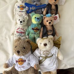 Hard Rock Cafe Teddy Bear Collection