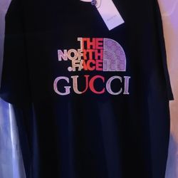 Gucci  & Northface Colaboration TSHIRT 