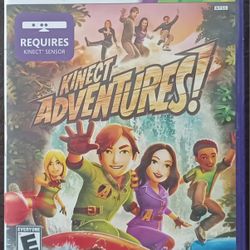 Kinect Adventures XBOX 360 Connect Sensor Game River Rush 20000 Leaks Rally Ball
