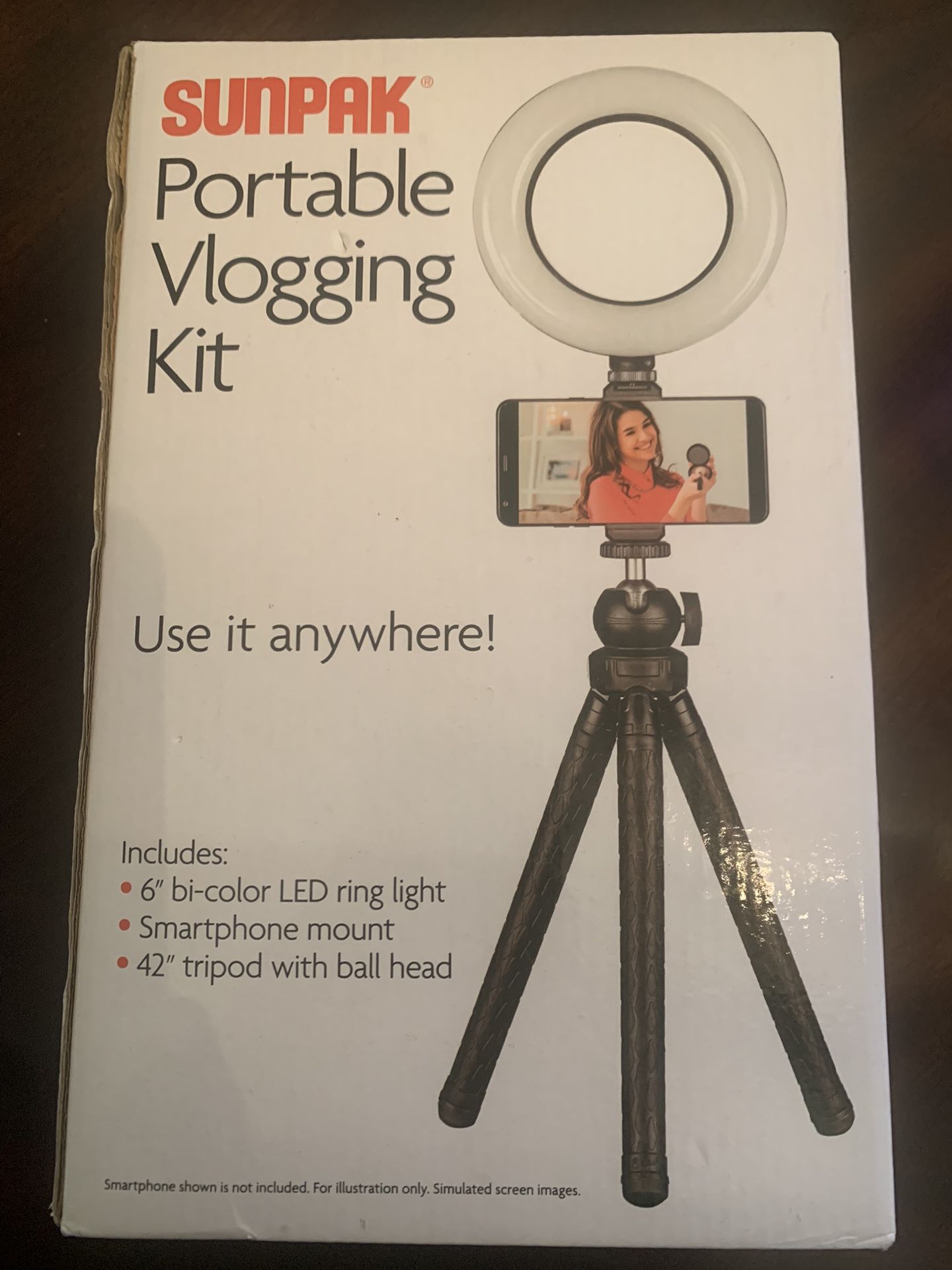 New- Portable Vlogging Kit- Recording, Livestream Stand