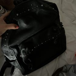 Coach Black Backpack 