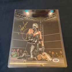 WWE Penta Pentagon JR autographed 8x10 Picture 