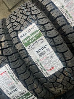 LT 245/75/16 Kumho