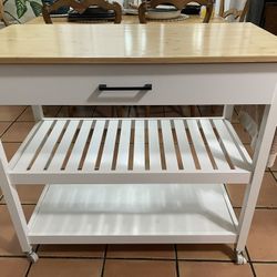 Kitchen Island Cart on Wheels