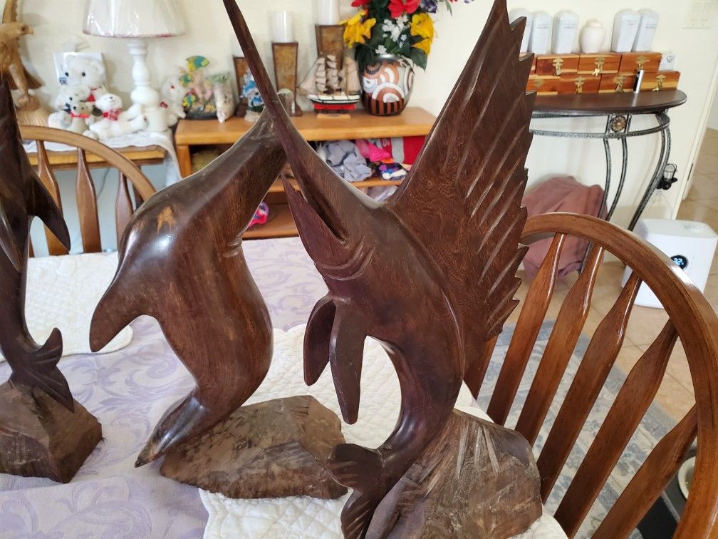 Ironwood Carvings X5