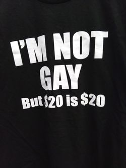 I,m not gay t-shirt