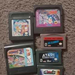 Gameboy Advance And Sega Gamegear Bundle 