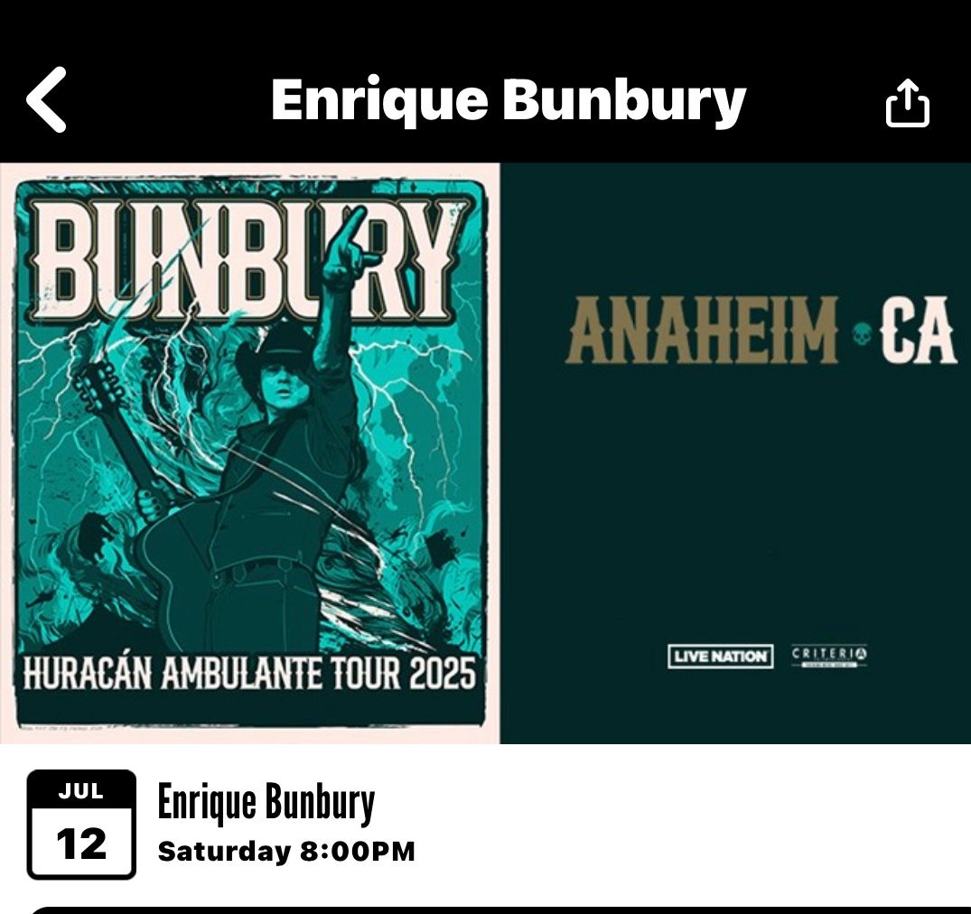 Enrique Bunbury