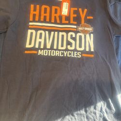 2014 Harley Davidson Graphic Men's New Smyrna Fl Short Sleeve Size L NWT