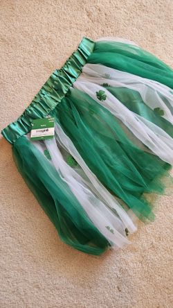 St Patrick's Day Shamrock Tutu