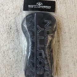 scotty cameron Scotty Crown Leather Driver Headcover