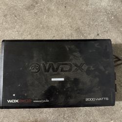 DB WDX Amplifier