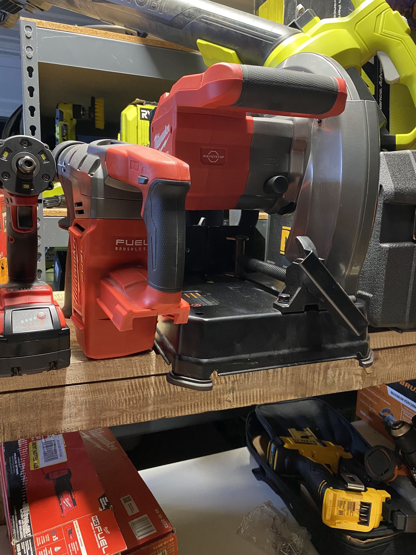 M18 Fuel Milwaukee Abrasive Chop Saw 18v - Tool Only