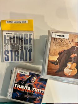Country Music CD Collection – 40+ CDs – George Strait, Alan Jackson, Johnny Cash & More