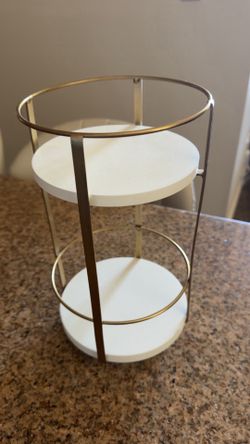 Metal Countertop Turntable Brass