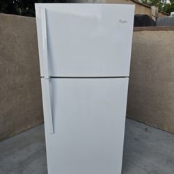 3MONTHS WARRANTY 30x32x66 WHIRLPOOL FRIDGE 18CUFT WHITE 