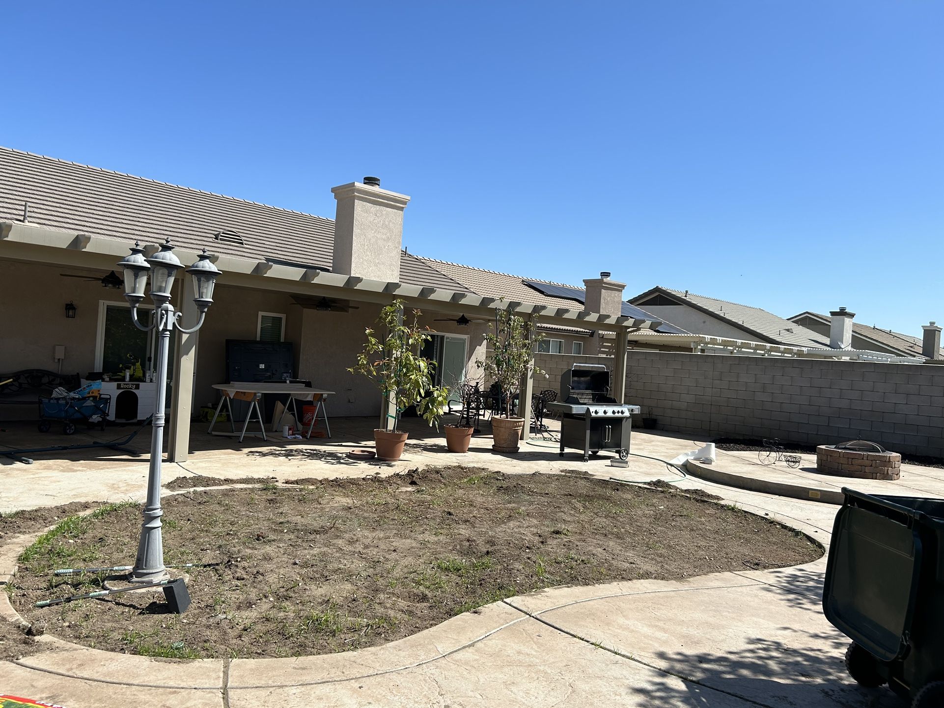 Sod installation