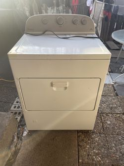 Whirlpool 7-cu ft electric  dryer plus piano